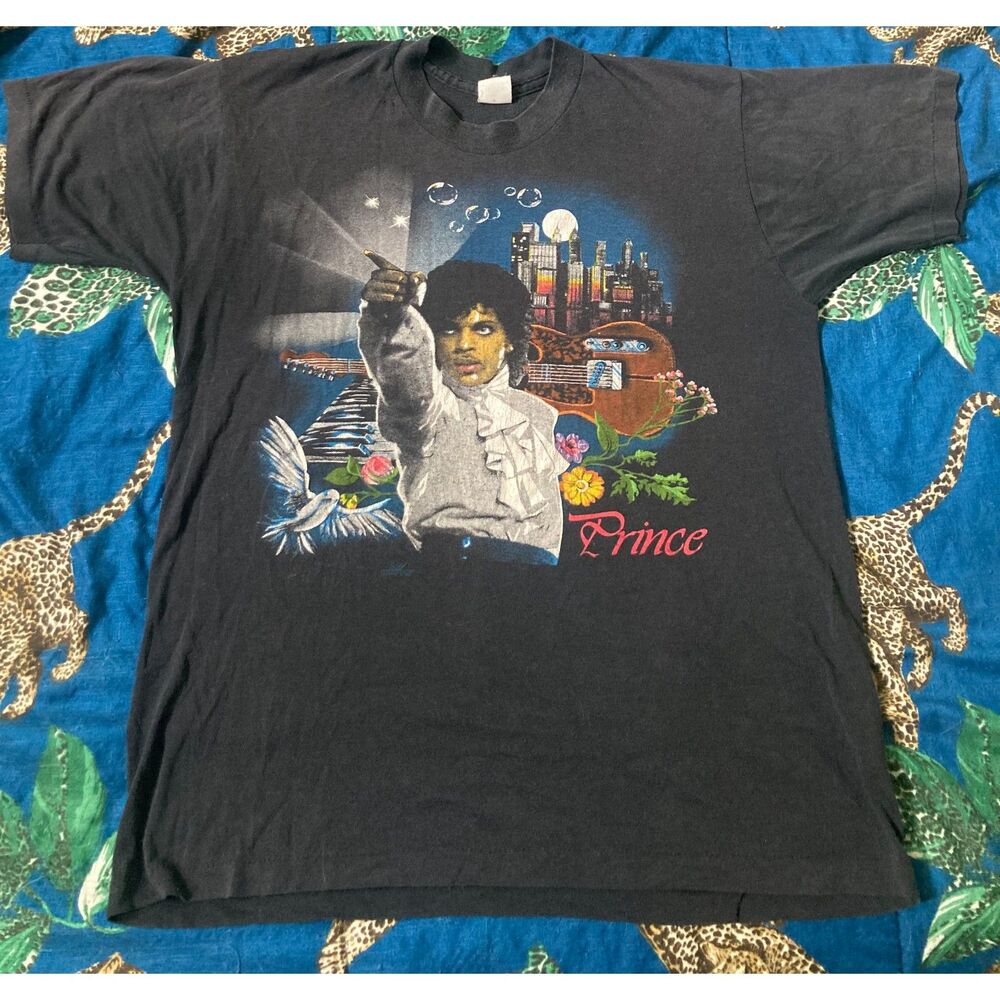 Rare Vtg 1985 Prince & The Revolution Purple Rain World Tour Men S Women M